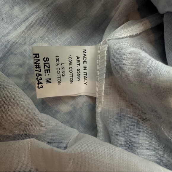 SAIPH LAB white and blue dress size M - Picture 7 of 13